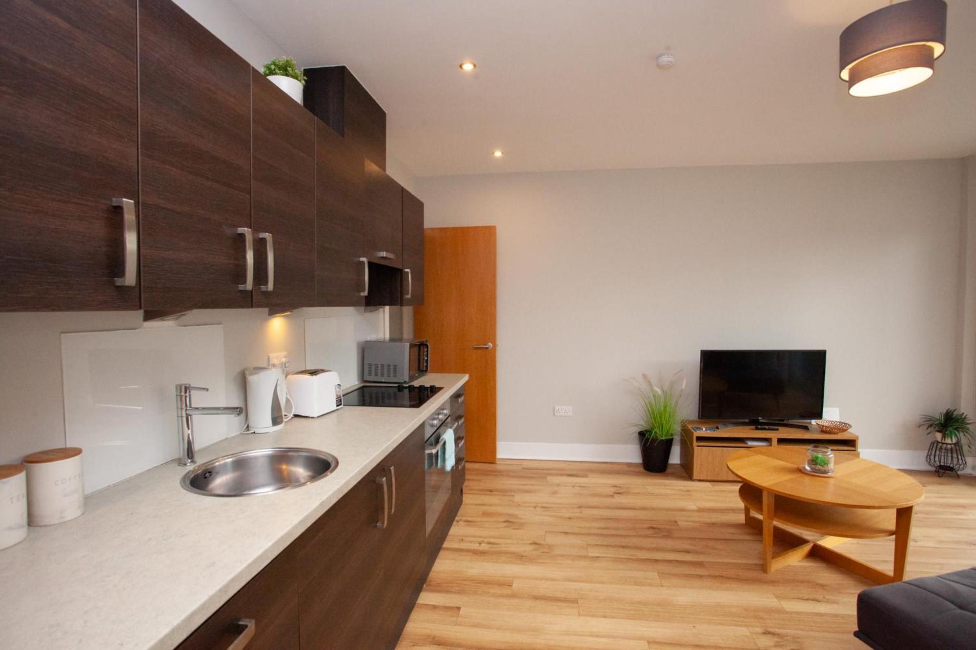 1 Bedroom Flat In The Heart Of Merchant City Glasgow Exterior foto